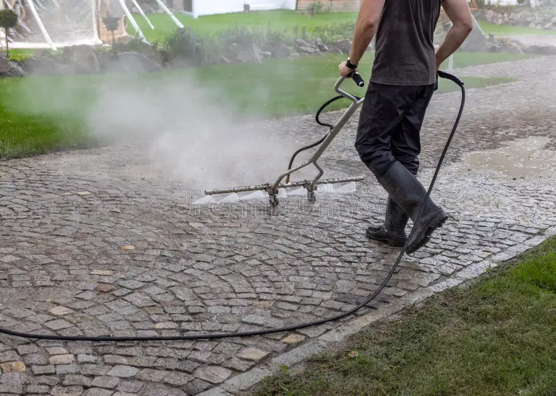 Pressure washing